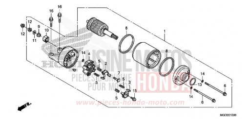 MOTORINO DI AVVIAMENTO CB1100SAE di 2014